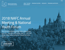 Tablet Screenshot of nafc.ca